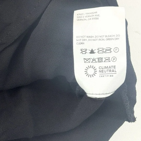 Reformation Joana Midi Tube Dress In‎ Blur Size XS Strapless Bias Cut - Picture 12 of 14